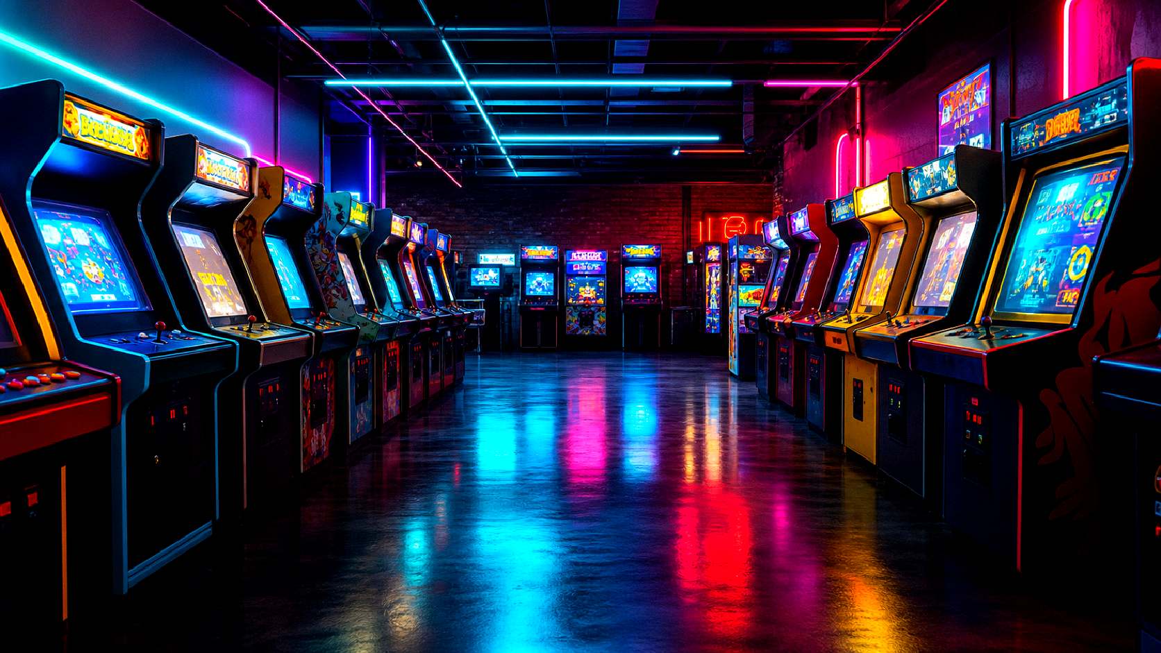 Retro arcade processed with the Light deep fried image preset